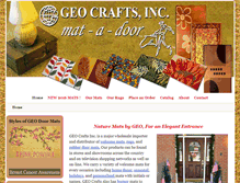 Tablet Screenshot of geodoormats.com